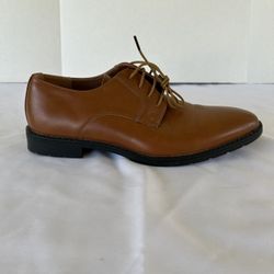 Dream Seek Men's Shoes Size 6 1/2 Brown Lace Up Dress Shoes
