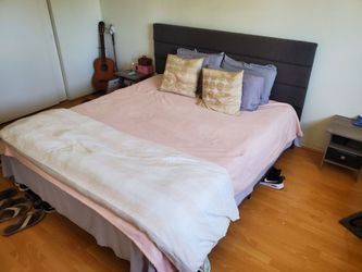King size bed. EVERYTHING INCLUDED