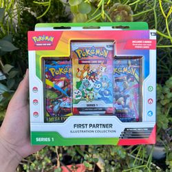 Pokemon First Partner Illustration Collection (Series 1)