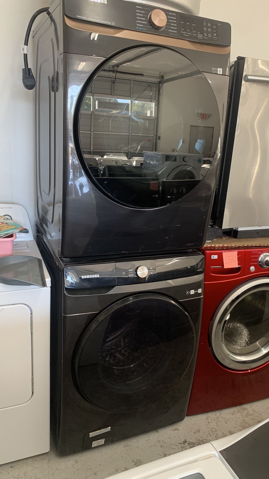 NEW WASHER AND DRYER