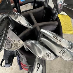Titleist T-100 Vokey Wedges Maverick Woods Pro Set