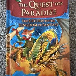 Geronimo Stilton THE QUEST FOR PARADISE THE RETURN TO THE KINGDOM OF FANTASY