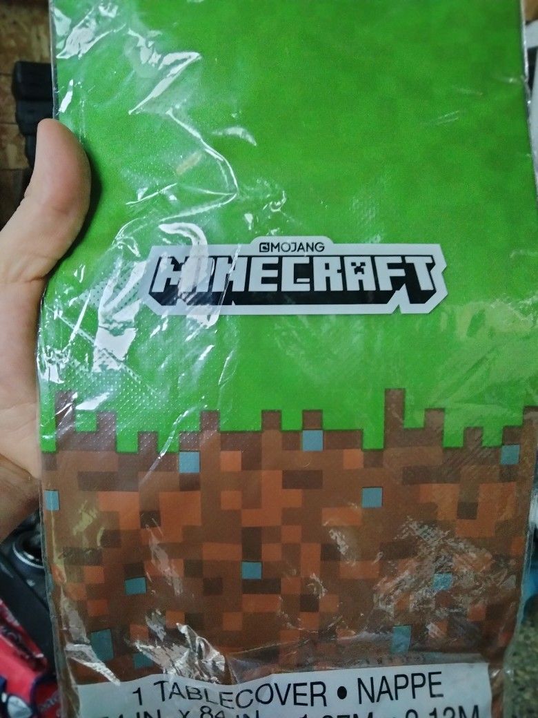 Minecraft Themed Birthday Party Essentials
