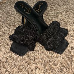 Sam Edelman Black Mules