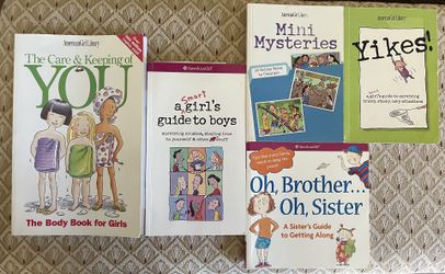 5 American Girl Library Book Collection 
