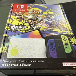 Nintendo Switch OLED - Splatoon Edition - NEW 