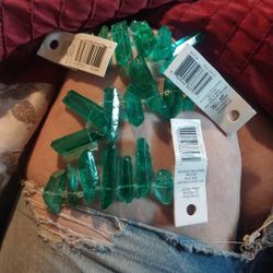 3 strands of crystal beads 