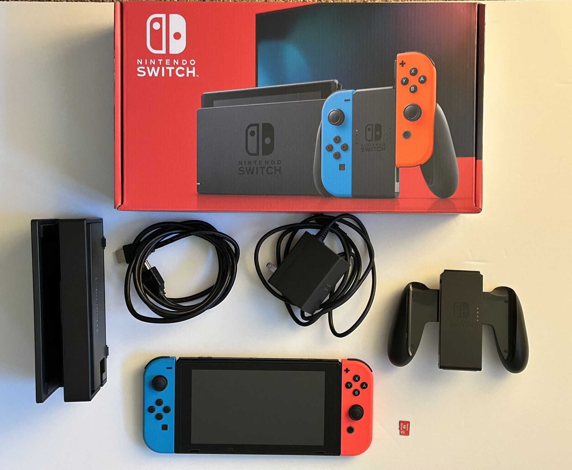 Nintendo Switch w/128GB Micro SD