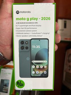 Motorola Moto G Play 2026 5G Smartphone