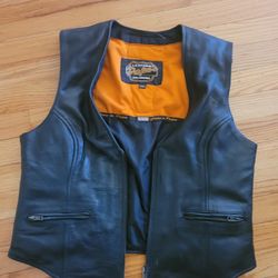 Papas Leather Oklahoma vest motorcyle xxl