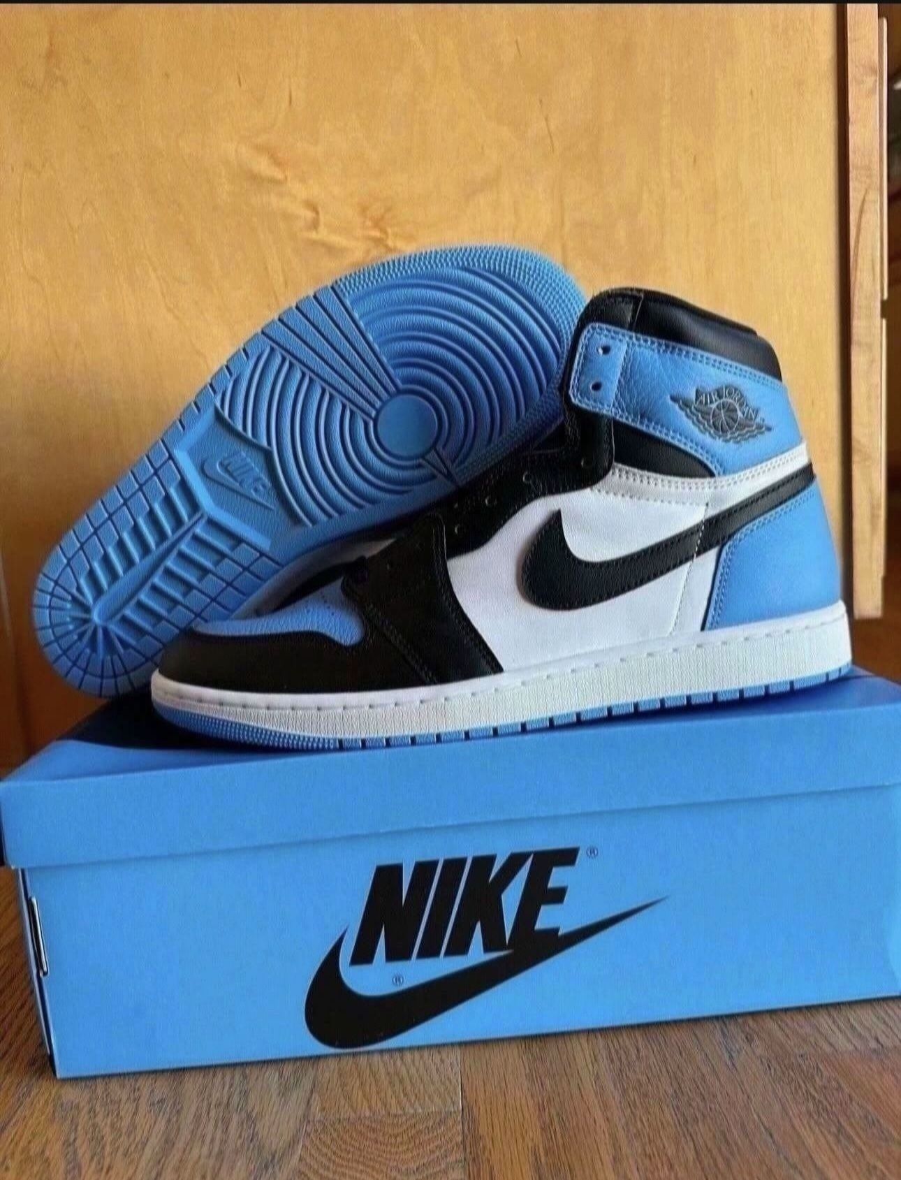 Nike Air Jordan 1 Retro High OG UNC Toe DZ5485-400 Men’s Size 12 Brand New 
