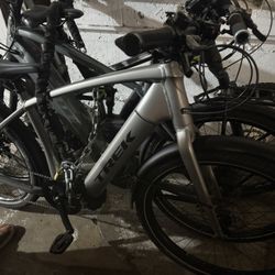 Trek E Bike Grey Adult 