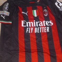 AC Milan Men's soccer team jersey