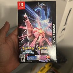 Nintendo Switch Pokemon Double Pack New