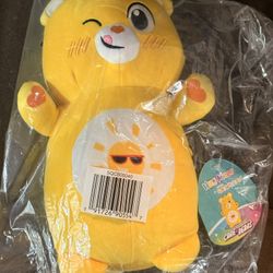 New Funshine Care Bear Hug Mees By Squishmallows