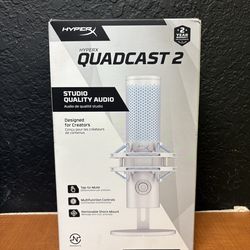 HyperX Quadcast 2 20 Hz - 20 kHz Condenser Studio Microphone AN1D9AA