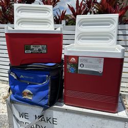 Lightly Used Small Coolers 