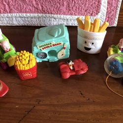 Assortment of McDonalds Premiums, Showbiz Pizza , Disney ,etc