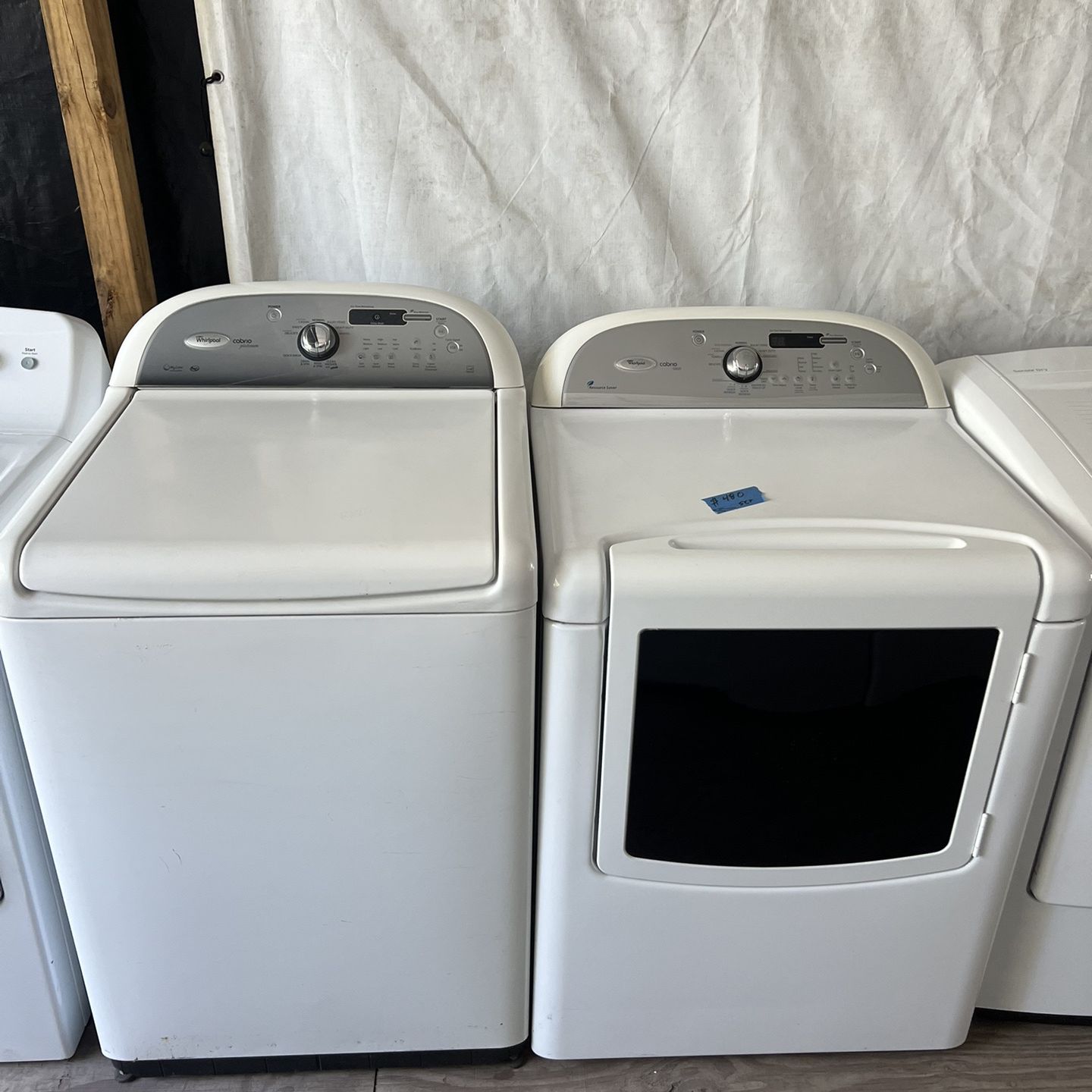 Whirlpool Washer&dryer Large Capacity Set   60 day warranty/ Located at:📍5415 Carmack Rd Tampa Fl 33610📍 