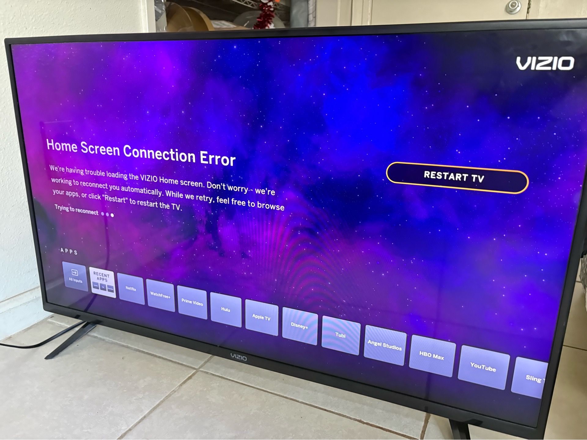 Vizio smart tv