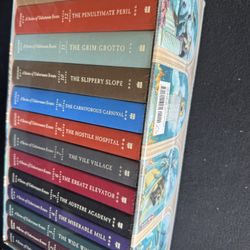 Brand New Full Series Of Unfortunate events Hardcover Books