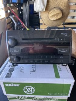 2007 To 2012 Toyota Tundra OEM Stereo