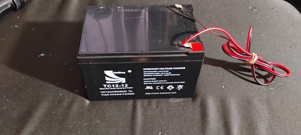 Tc12-12 Sealed Lead Acid Battery