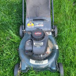 Bolens 4.5 HP 21" Cut Mulching and Rear Bag Push Lawn Mower