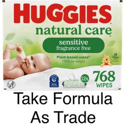 Huggies Wipes - Natural Care 768 Count