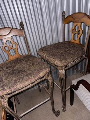 Vintage Bar-Height Stools