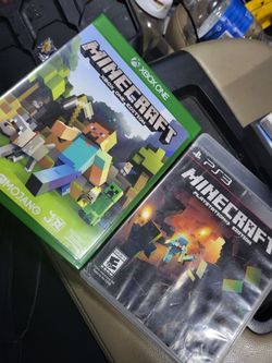 2 Minecraft video Games Xbox one minecraft And Minecraft ps3 Playstation 3 edition