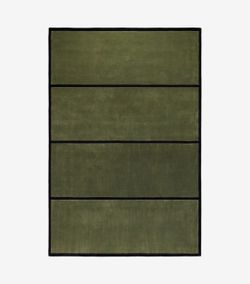 Brand New Nordic Knots Moss Green Rug 4x6