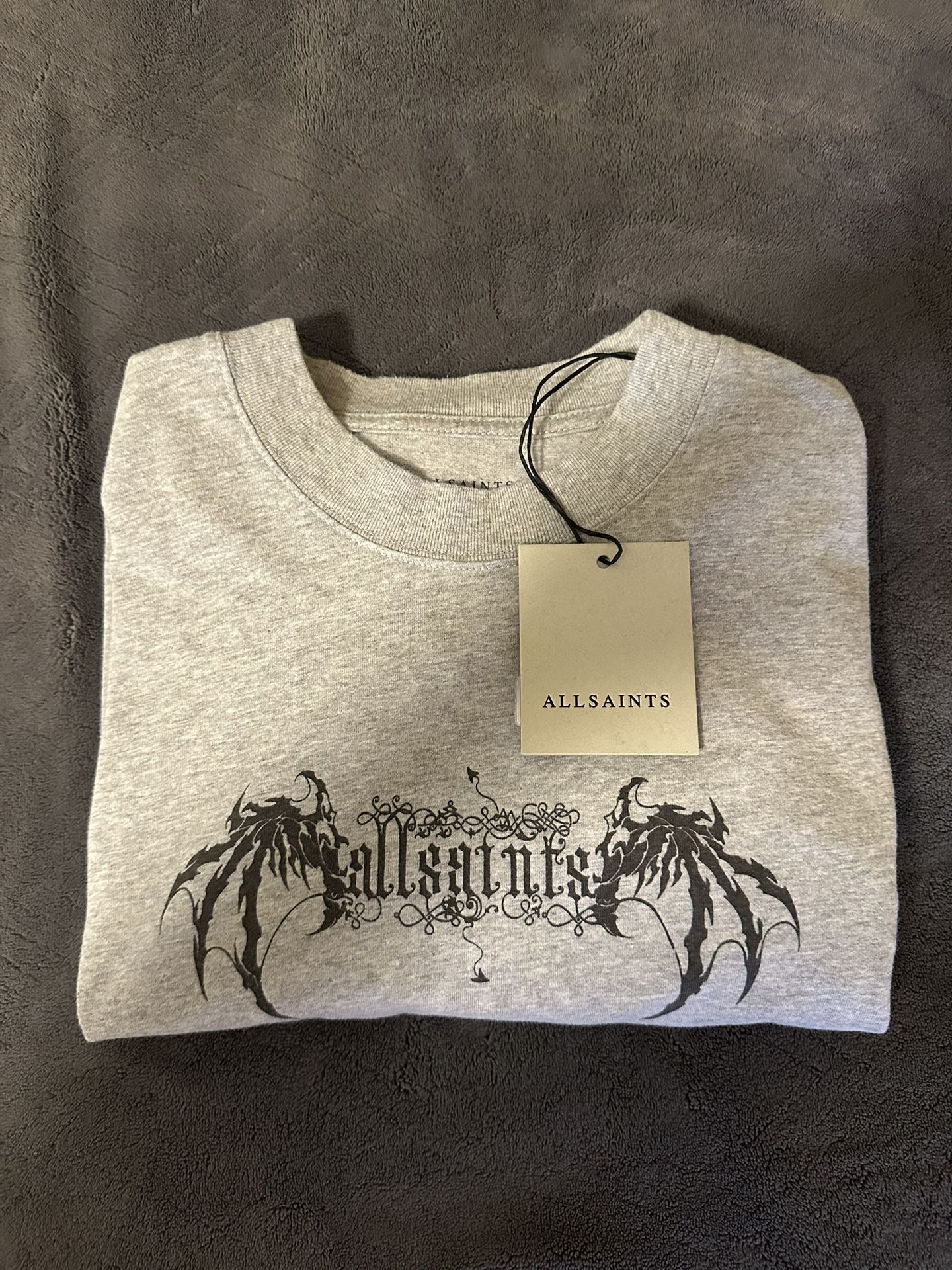All Saints Angelic SS Crewneck Men T-Shirt