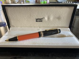 Mont Blanc Hemingway Ballpoint Pen. Extremely Rare! Book Included