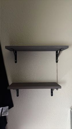 Wall shelves