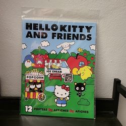 NIP Trends Posters 12pc. Hello Kitty & Friends 8.5" x 11" Posters 