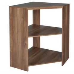 New Walnut Laminate Corner Unit