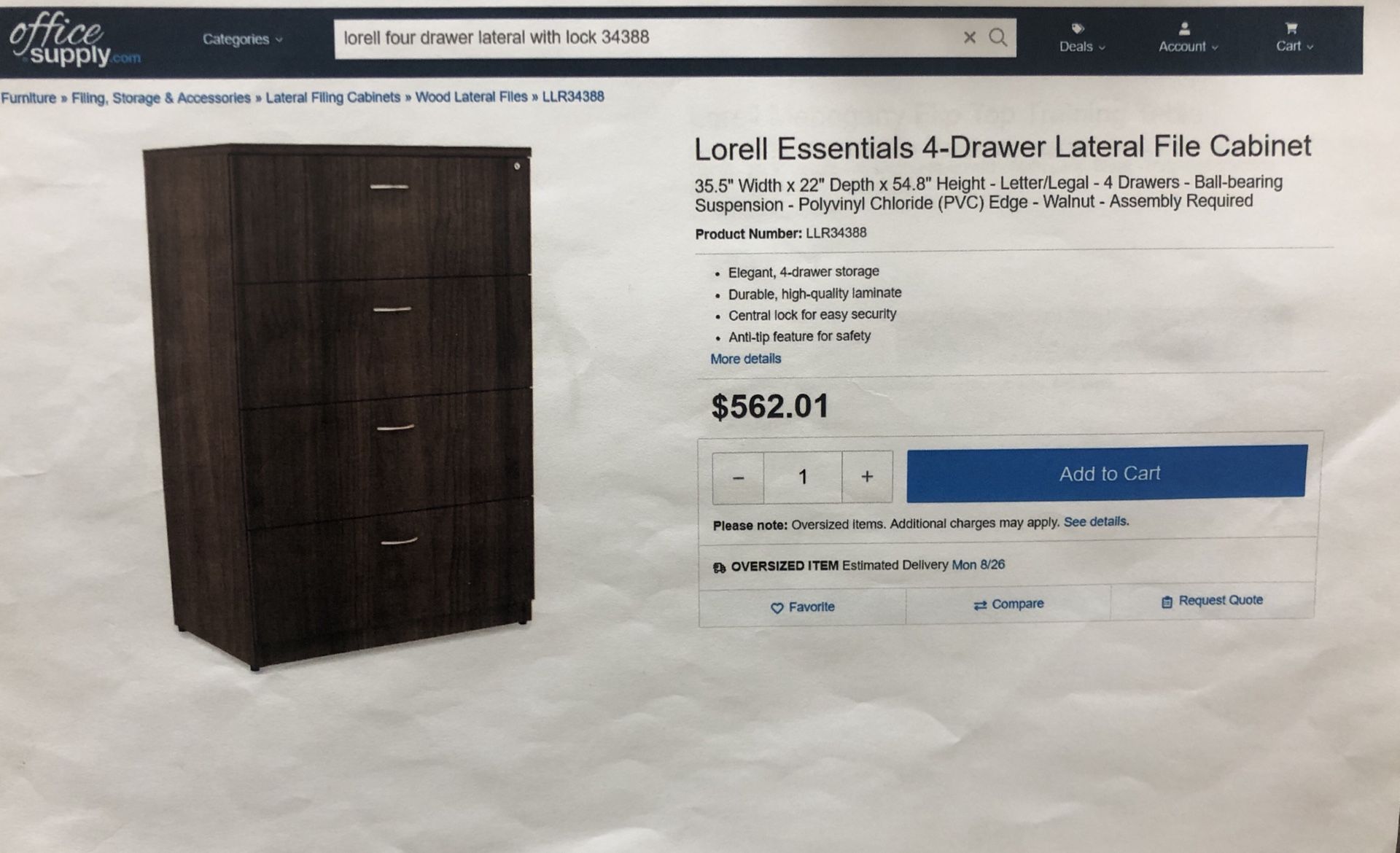 File cabinet