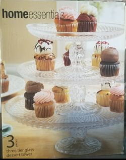 Glass cupcake Tower