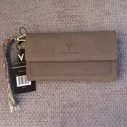 Vanessa William Brown Suede Wallet
