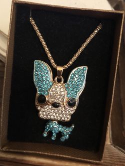 Dog Pendant Necklace