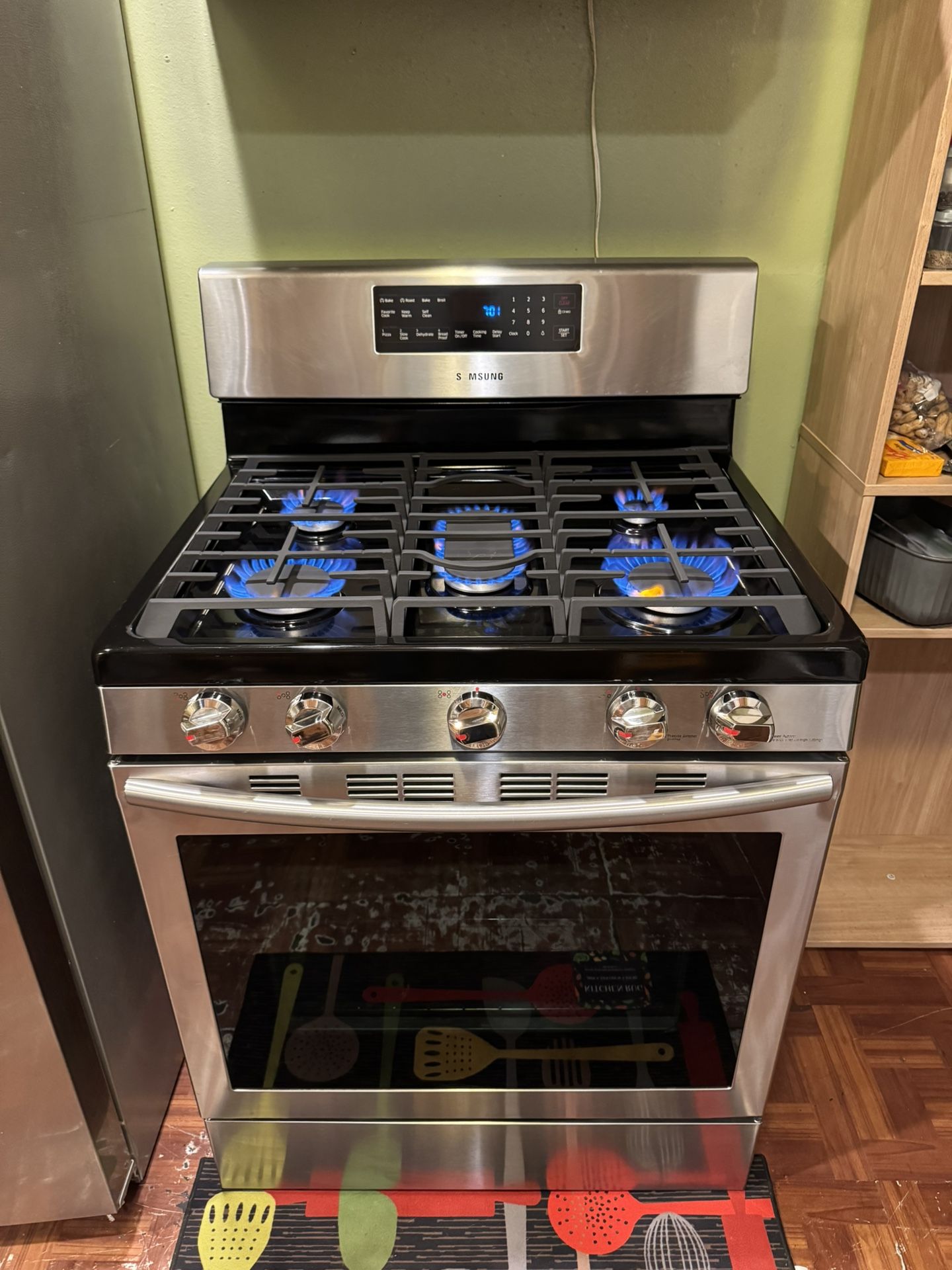 Estufa Samsung Stainless Steel 5 Quemadores