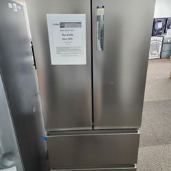 14.5 cu.ft.French Door Refrigerator in
Fingerprint Resistant Staintess Steel, Counter
Depth