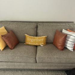 Sofa with Chair and Ottoman