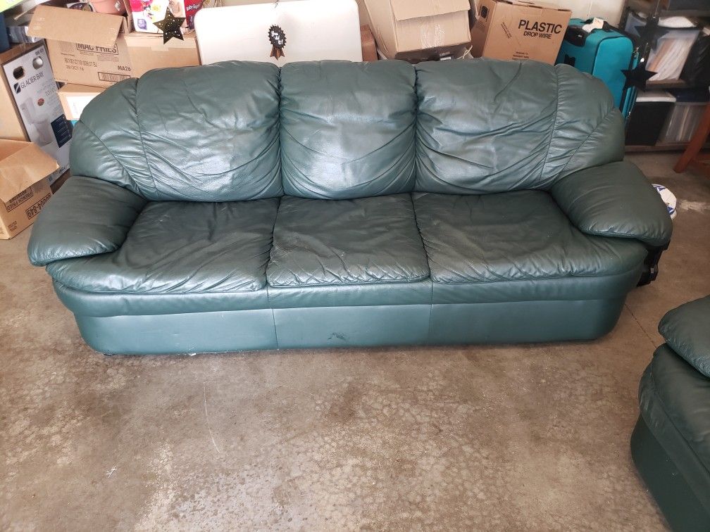 Couch and love seat
