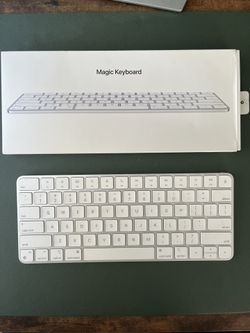 Apple Magic Keyboard With Box And Cables