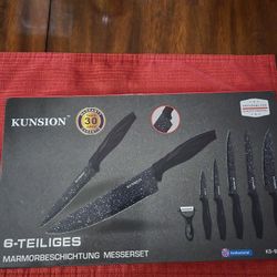 6 PC Knife Set 