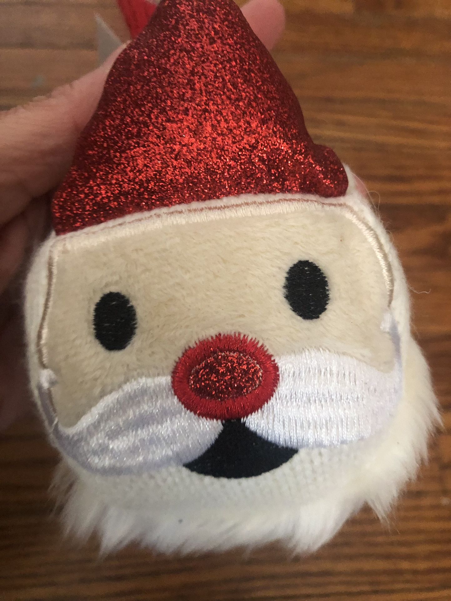 Santa Plush Earmuffs New