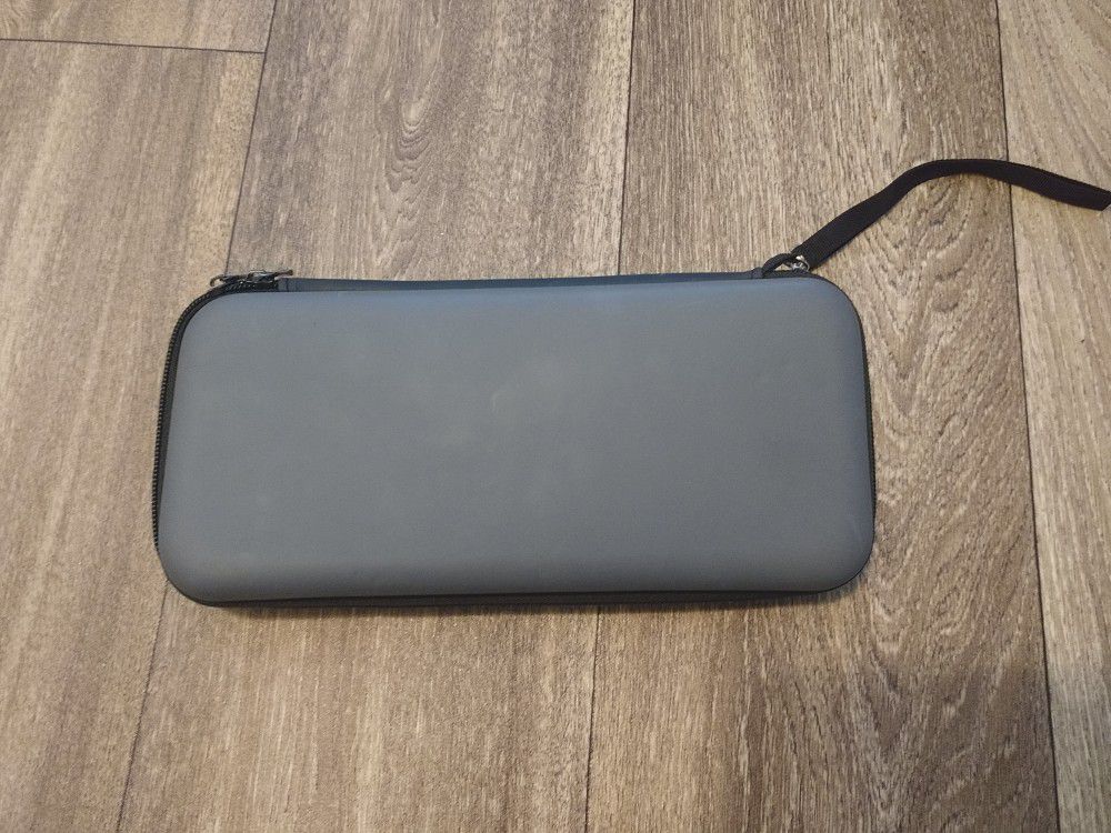 Nintendo Switch gray hardshell carrying case