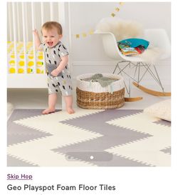 Skip Hop Geo Foam Play Tiles Floor Mat Baby Kids Toddler